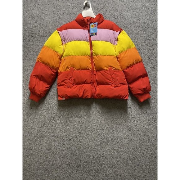 Lego Jackets & Blazers - Women's Color Block Puffer Jacket Vest LEGO Collection x Target Medium N…